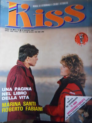 Zeitschrift von Fotomanzi - KISS Nr. 79 1984 Marina Santi Roberto Fabiani [G315]
