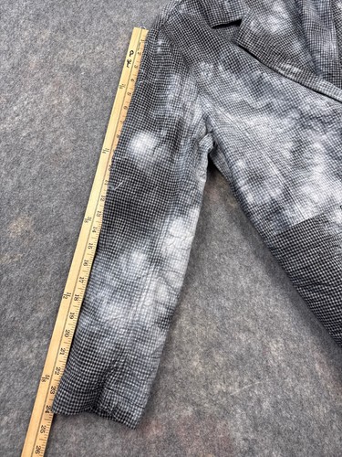 Raquel Allegra Jacket Blazer Womens Sz 1 Tie Dye Lagenlook Layer Relaxed Modern - Picture 14 of 18