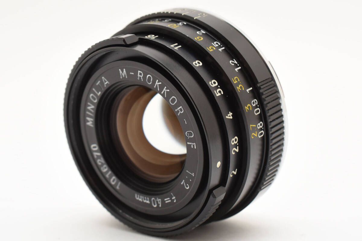 <美品> MINOLTA ミノルタ M-ROKKOR-QF 40mm F2 Minolta M-Rokkor 40mm F/2 - Lens Review - Casual Photophile