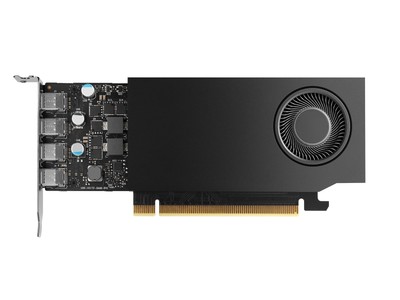 NVIDIA RTX A400 4GB Low Profile Small Form Factor Professional Graphics Card for