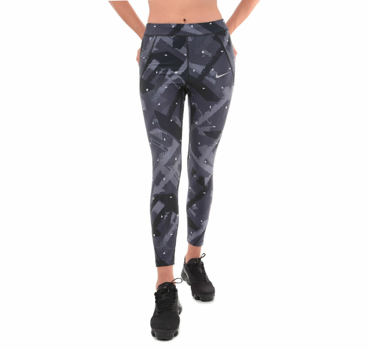 WOMENS NIKE SPEED TIGHT FIT RUNNING TIGHTS 7/8 SIZE XS