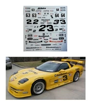 #3 24 hrs of Daytona-Lemans Corvette 1/64 scale AFX Tyco Autoworld SCX Cerrara