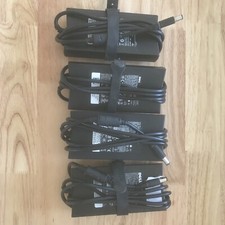 Dell 130w PA-4E OEM LA130PM121 DA130PE1-00 Genuine Laptop AC LOT OF 4