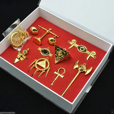 Yu-Gi-Oh! Millennium Items Puzzle Portachiavi Cosplay Ciondolo Collana