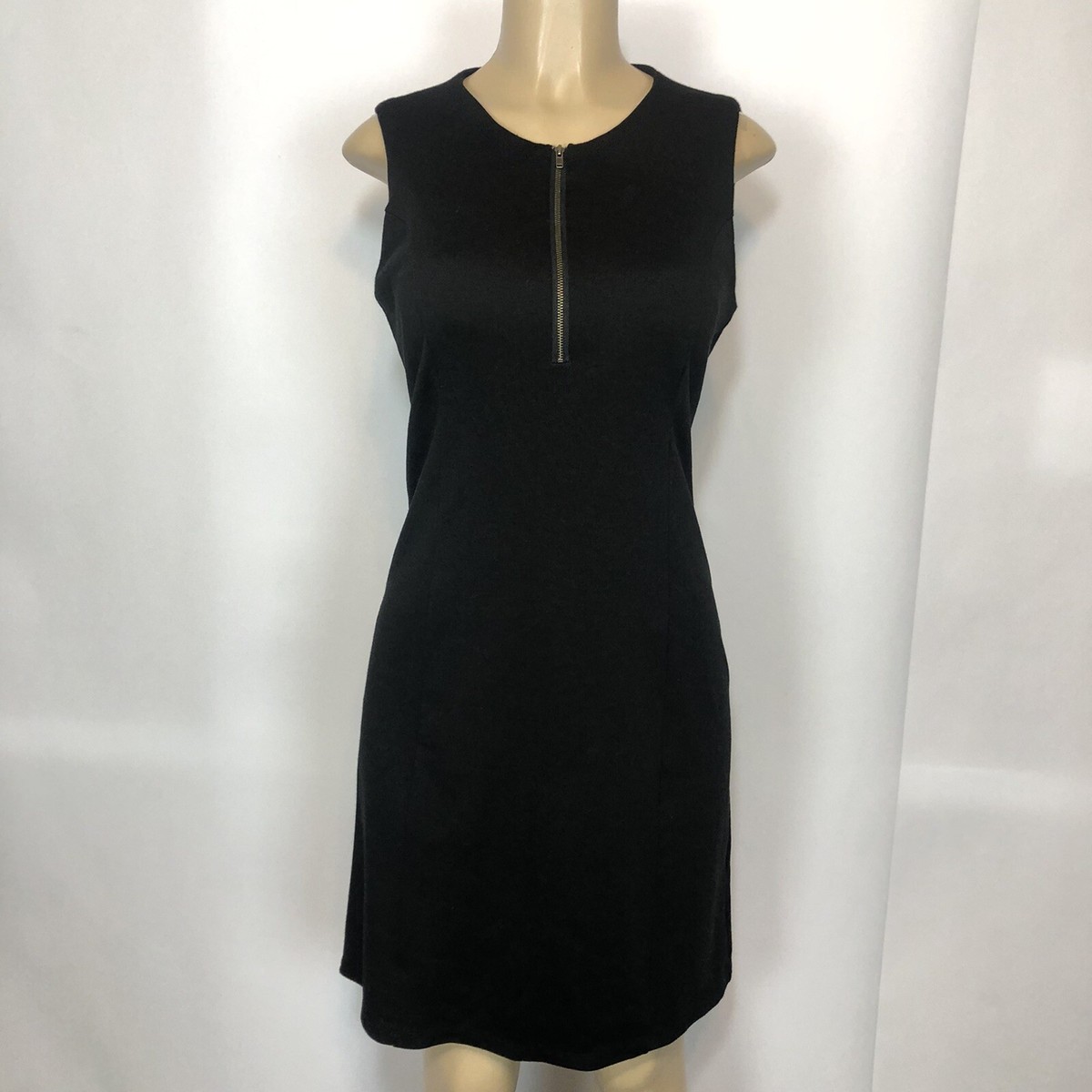 banks knit dress Christopher & Banks Black Pullover Tank Knit Dress Womens Size 4-S Basic  Sheath