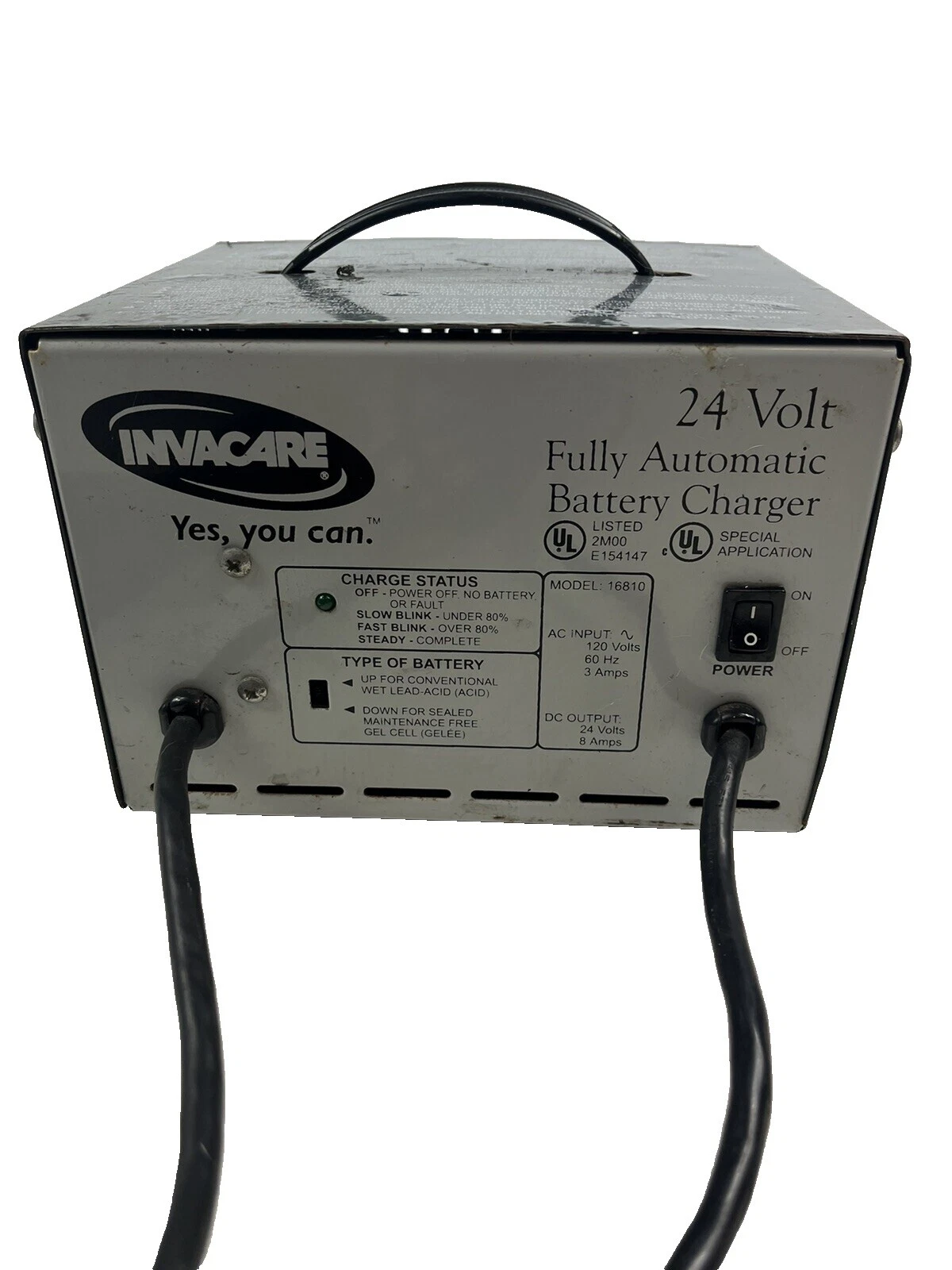 Cargadores Invacare silla de ruedas