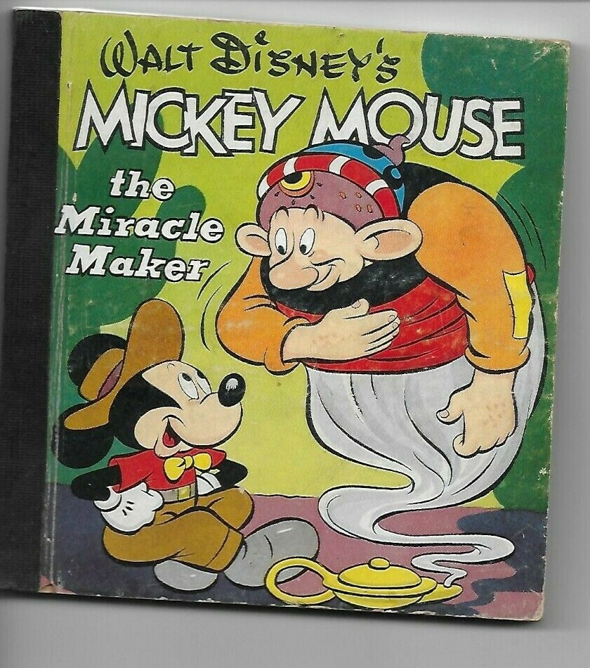 洋書 Walt Disney's Mickey Mouse The Miracle Walt Disney's Mickey Mouse the Miracle Maker Big Little Book #845