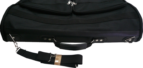  48" Black Suit Dress Garment Storage Rip Resistant Luggage Clothes Bag Suitcase