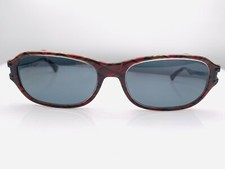 Vintage Marc Ecko Disobeyer Brown Oval Sunglasses FRAMES ONLY