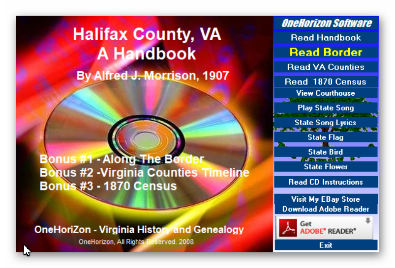 Halifax County Virginia History eBay