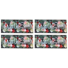 Pack of 4 New Makeup Eraser Tropical