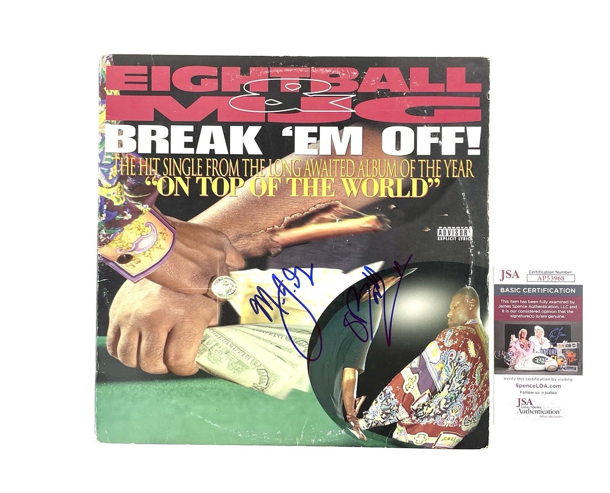 8Ball & MJG Signed Break 'Em Off 12