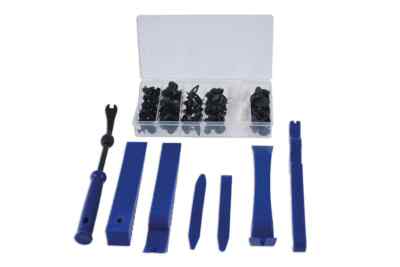 Laser Tools 8731 KFZ Trim Tool Kit 107-teilig entfernen Innen- & Außenverkleidung