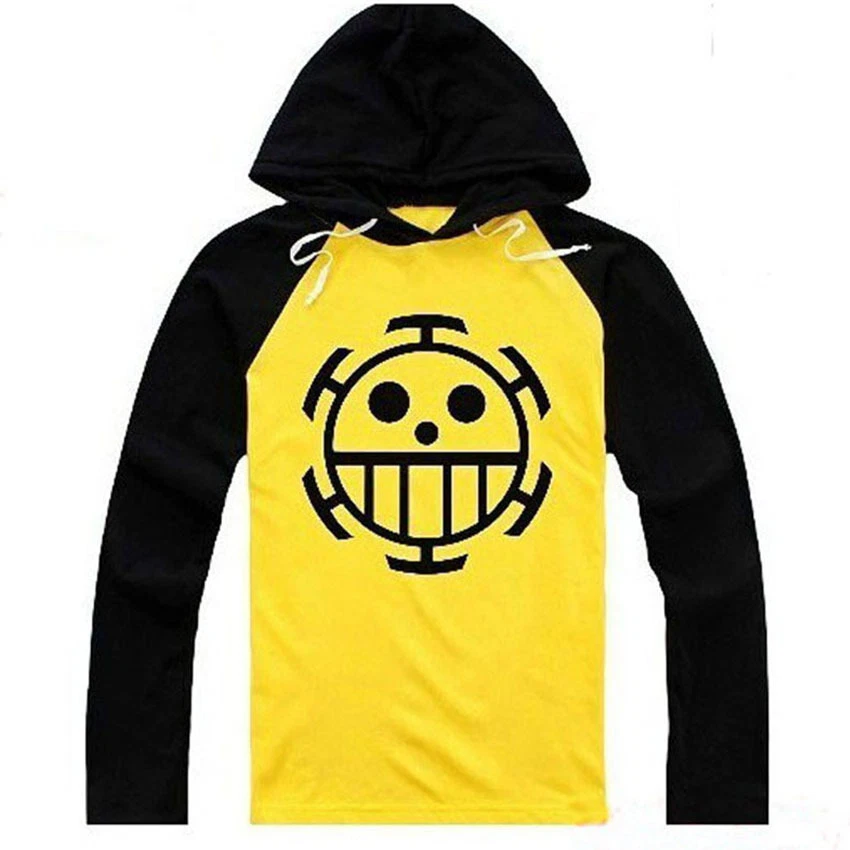 frágil formar Mansión Anime One Piece Trafalgar Law Hoodie Hooded Sweatshirt Cotton Pullover Coat  New | eBay