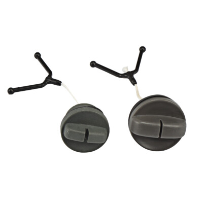 #ad Gas Fuel Tank Cap And Oil Cap Kit Fit Husqvarna 266 268 272 66 61 Gas Chainsaw $5.99