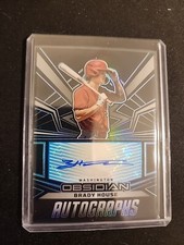 2023 Chronicles #OA-BH Brady House Obsidian Auto Electric Etch Carolina Blue /49