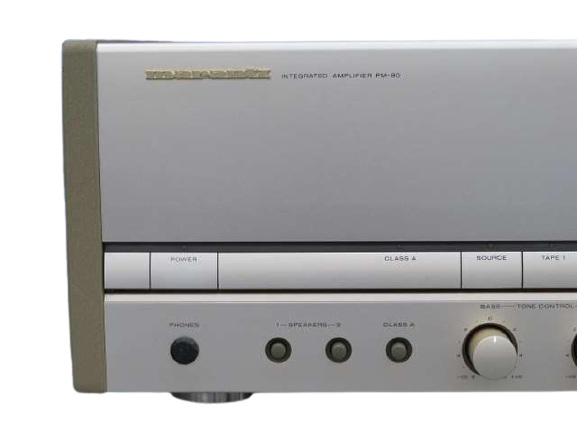 MARANTZ PM-80 Premain Amplifier Transistor Silver Home Audio