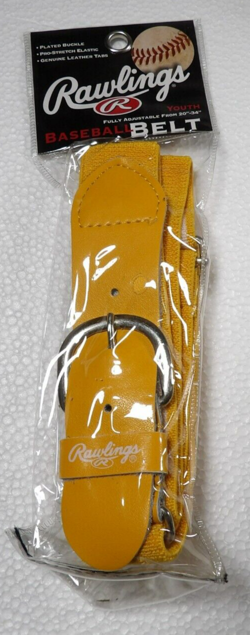 Rawlings 1 Size Youth Baseball Belt 20"34" ProStretch Adjustable