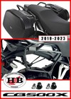 HONDA OEM 2019 - 2023 CB500X PANNIER CASE SET + PANNIER STAYS + KEY CYLINDERS