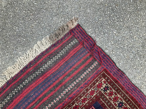 3' X 5'1" Afghan Hand Knotted Balouch Wool Area Rug - Picture 8 of 15