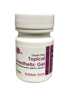 ADS 20% Benzocaine Topical Anesthetic Gel 1oz -7 Flavors