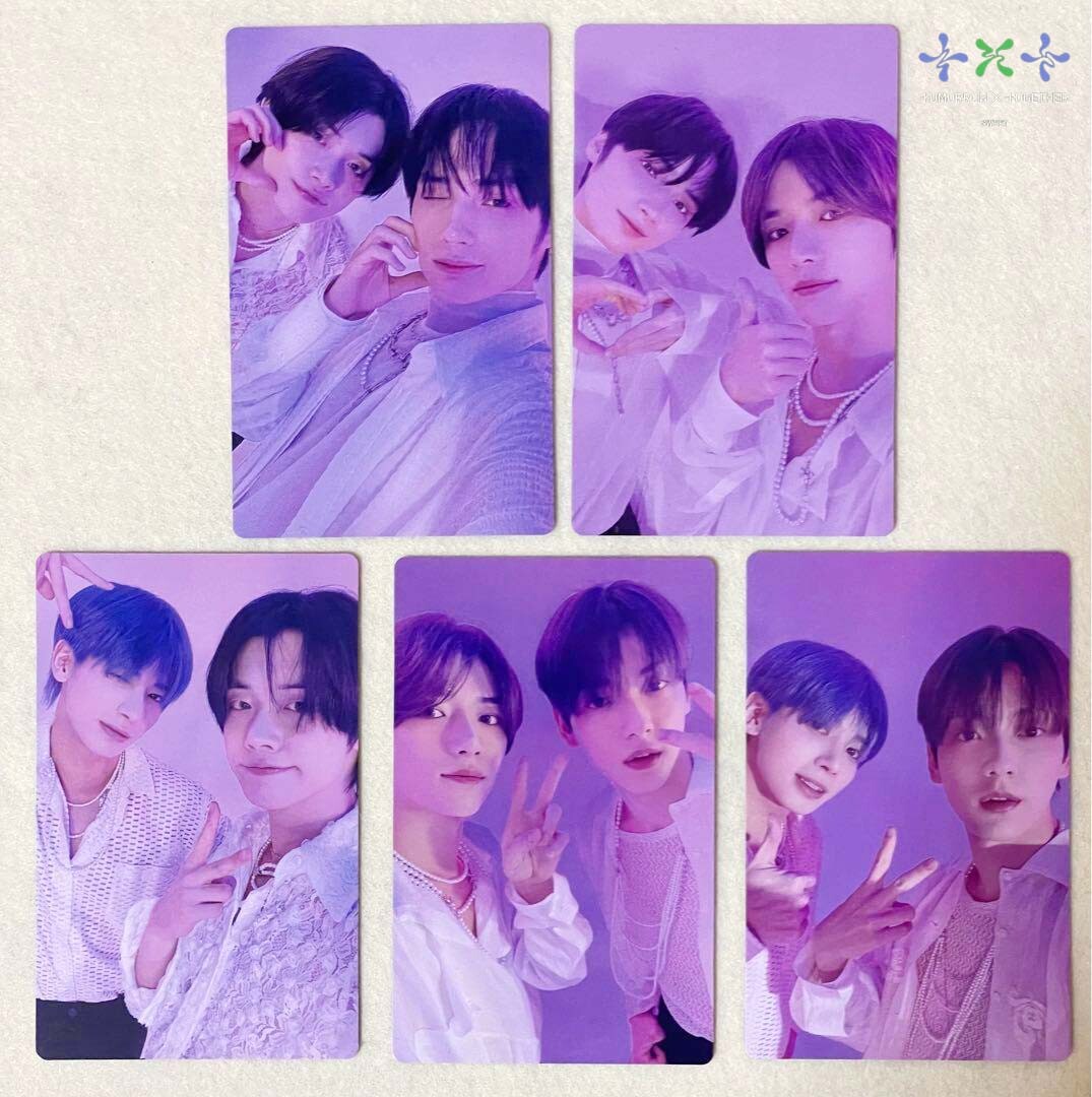 TOMORROW X TOGETHER - TXT SWEET 初回B盤 トレカ コンプ TXT SWEET B ver. UNIT Official Photocard TOMORROW X TOGETHER
