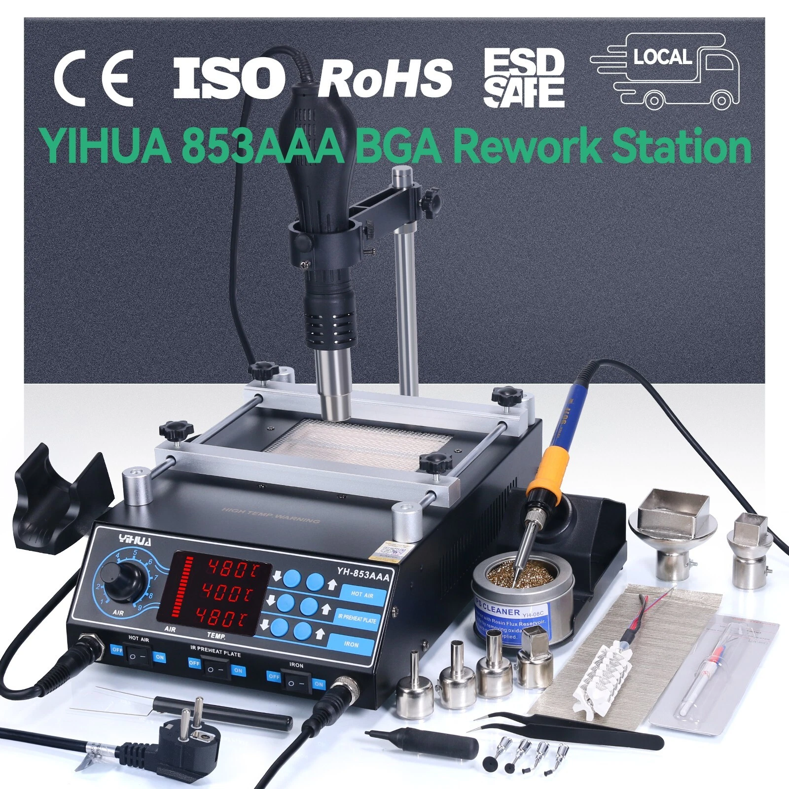 YIHUA 853AAA 3-in-1 Lötstation