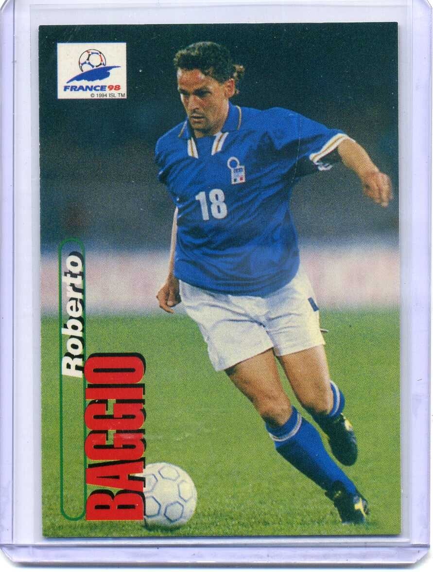 PANINI WORLD CUP FRANCE 98 No.45 ROBERTO BAGGIO ITALY | eBay