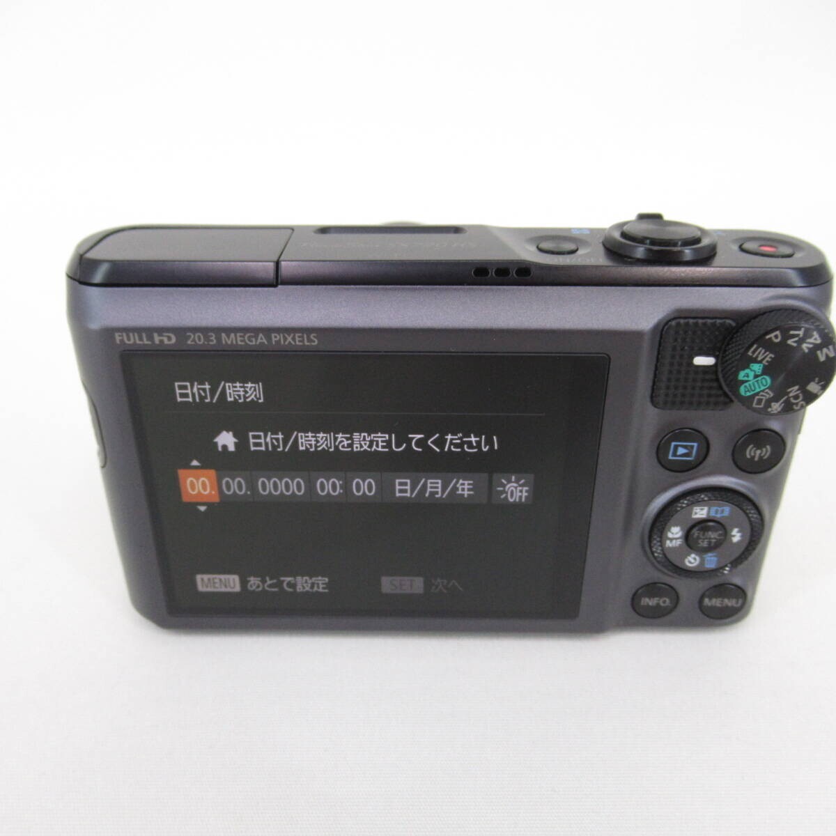 Digital Camera Canon PowerShot SX720 HS Black 20.3MP 40x Wi