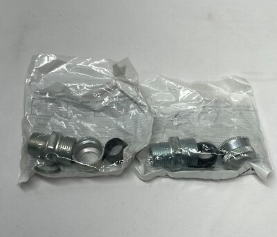 Eaton Crouse Hinds CGB195 -1/2''  Male Cord Grip (.500-.625) - Pack of 2 - New