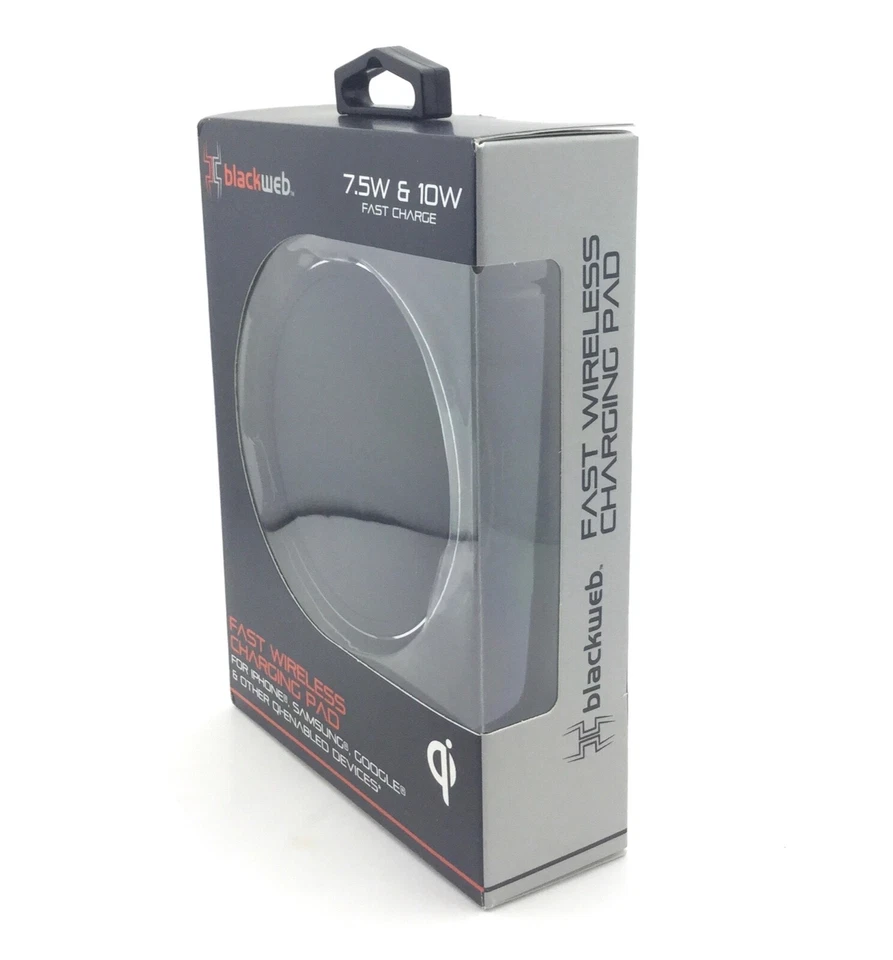 Blackweb 10W Qi Fast Wireless Fast Charging Pad Iphone Samsung Google & More! - Image 2 of 4