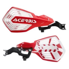 Acerbis K-Future GG Motocross Handguards Red White Husqvarna FE 350 2022- 2024