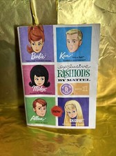 Vintage Barbie Wardrobe Booklet Exclusive Fashions By Mattel 1963 Book 1 Catalog