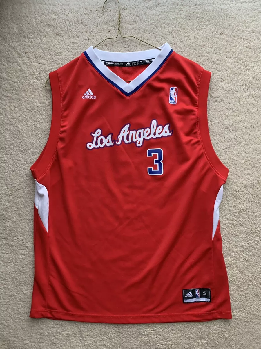 Chris Paul La Clippers Adidas Swingman Road Jersey - Red