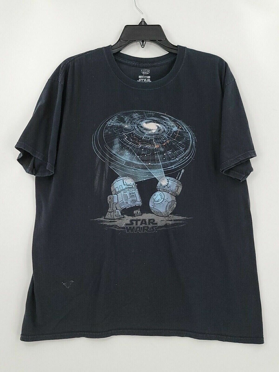 T-shirt Boba Face pour les fans de Star Wars noir