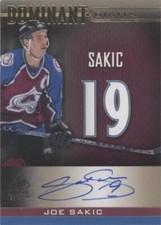 Joe Sakic Cards, Rookie Cards and Autographed Memorabilia Guide 9
