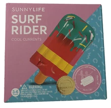 Inflatable Ice Cream Pool Float Raft Summer By Sunnylife 30" X 18"