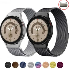 No Gaps Milanese Strap Band For Samsung Galaxy Watch 7/6/5/4 Classic 44/40/47/43