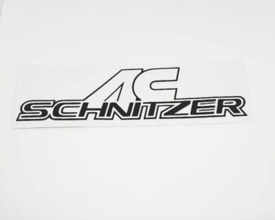 ac schnitzer Logo Schriftzug aufkleber Auto Car sticker tuning Konturgeschnitten