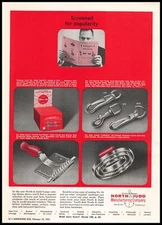 1965 North & Judd Mfg Safety Hook & Eye Snap Fitch Judsen Combs Vintage Print Ad