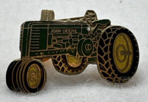 John Deere Traktor Pin goldfarben Emaille Landmaschinen Oldtimer - Bild 21 von 23