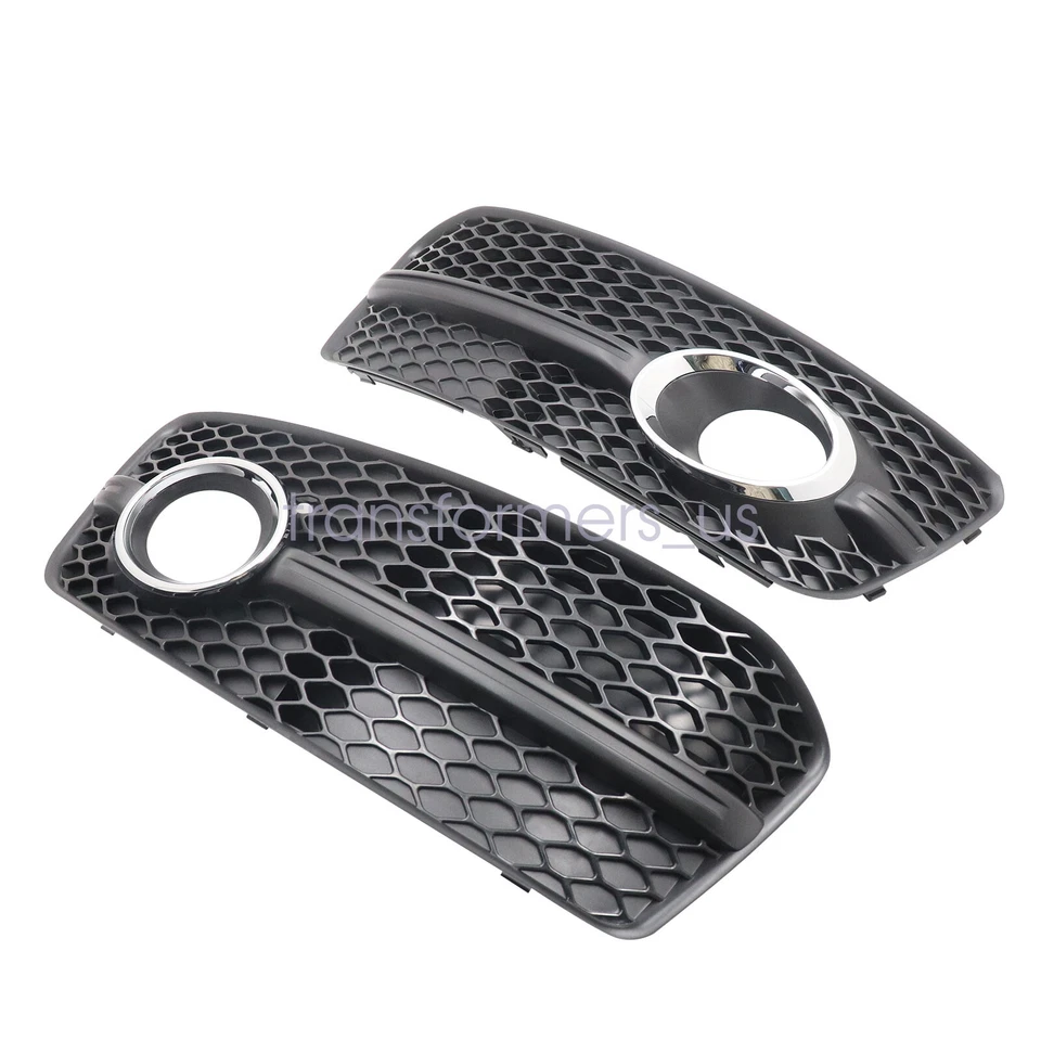 Cubierta de luz antiniebla delantera izquierda y derecha para Audi Q5 2009 2010 2011 2012 con línea S EE. UU. Foto 3 de 4