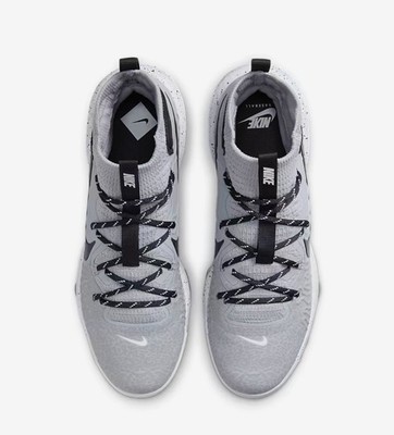Nike Alpha Huarache NXT MCS Mid Baseball Cleat Gray Black DJ6519