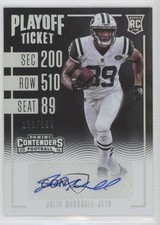 2016 Panini Contenders Playoff Ticket 160/199 Jalin Marshall #154 Auto 2r7