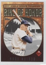 2008 Topps Update Ring of Honor World Series Champions Duke Snider HOF 1i1