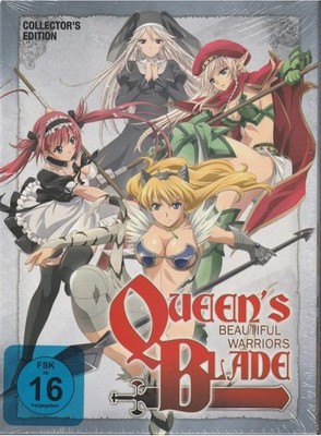 Queen´s Blade Beautiful Warriors - Gesamtausgabe Anime OmU - DVD Box NEU/OVP