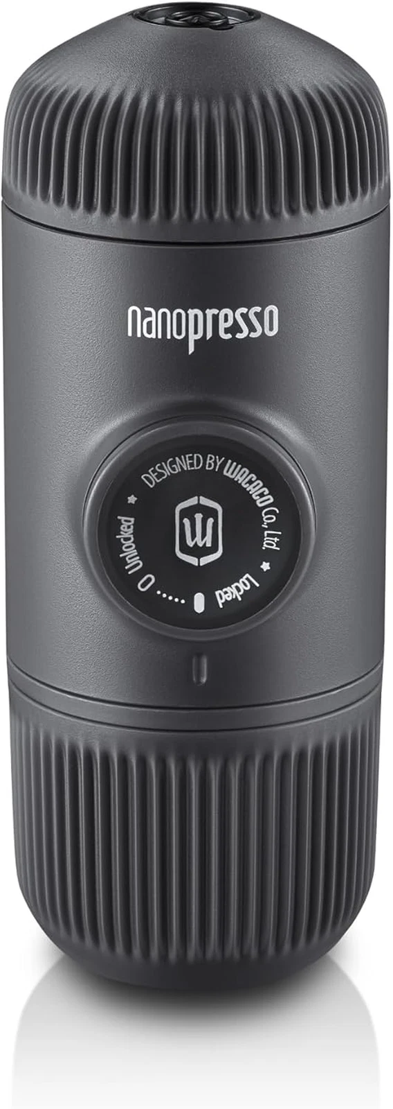 Nanopresso Portable Espresso Maker - 18 Bar Manual Travel Coffee Machine