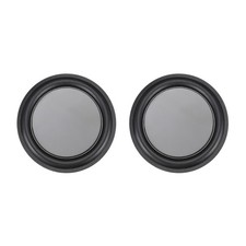 2PC 3" 70mm Bass Speaker Passive Radiator Rubber Vibration Plate DIY Repair