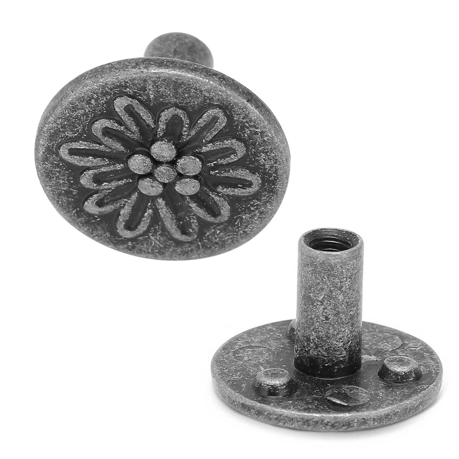 ✿ Single Hole Knob Copper Cabinet Handle Knobs For Drawer Wardrobes Side Door