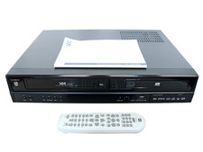 SEG DVR 841 VHS DVD Recorder Dispositivo Combinato Videocassette Digitalizzazione Garanzia